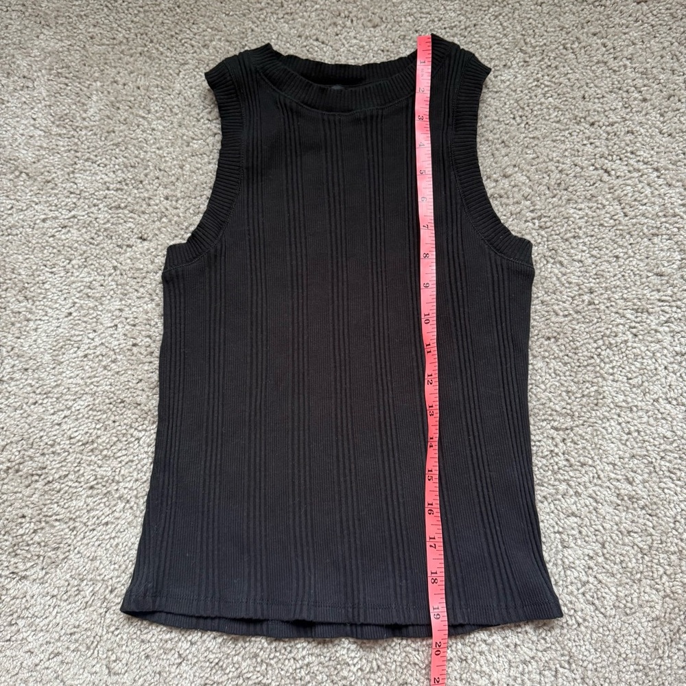 truth by republic black sleeveless top large - Picture 3 of 7